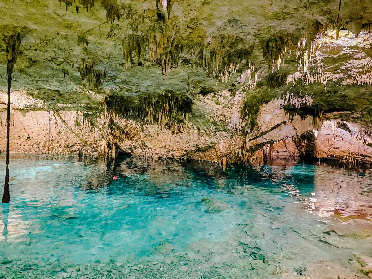 Waters at the cenote.