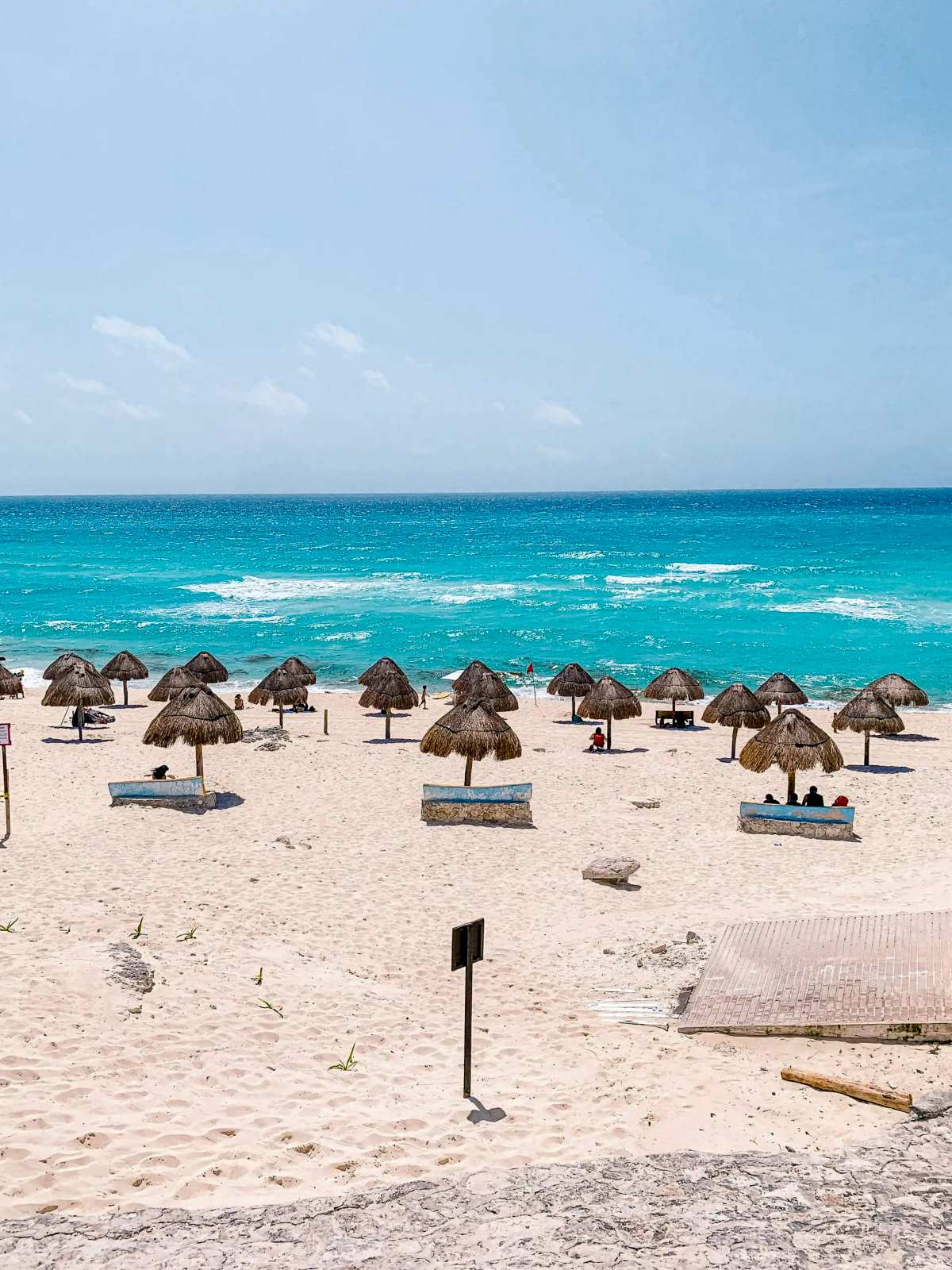 A Tulum Beach.